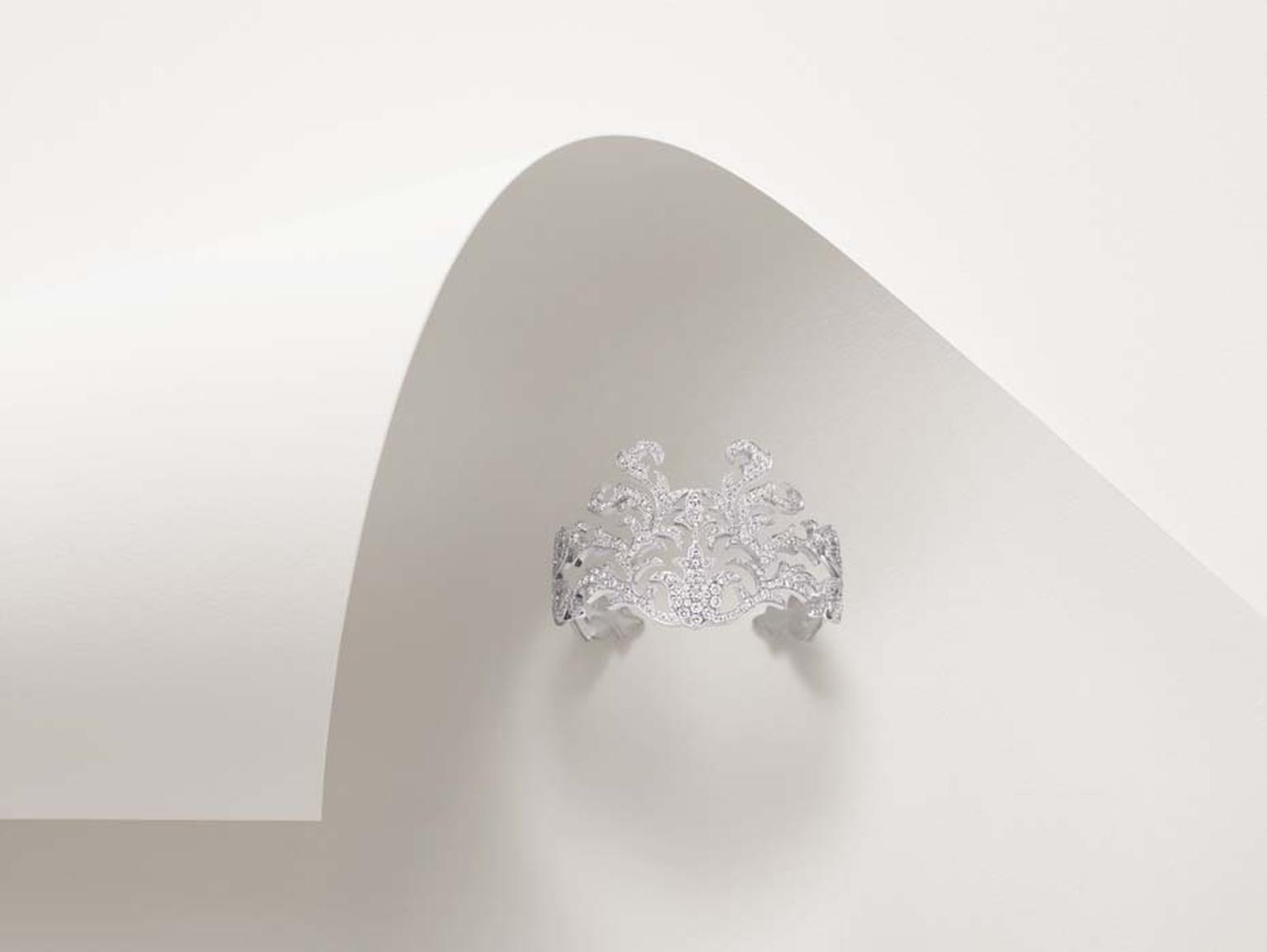 Lily Gabriella diamond-set cuff.