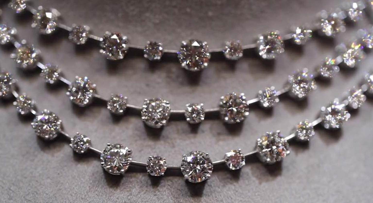 Graff diamond necklace