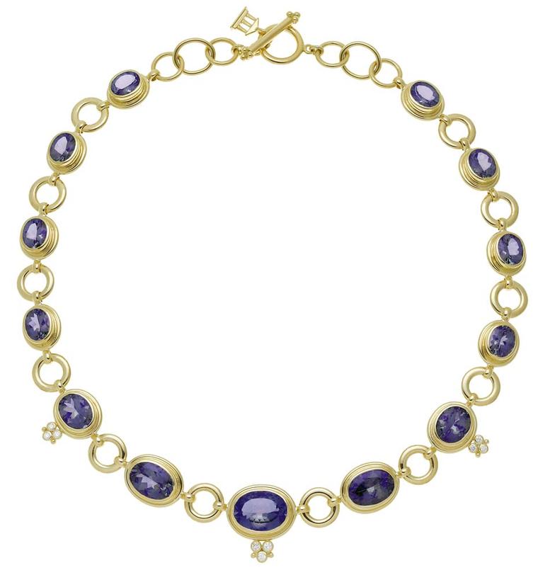 Temple St. Clair Classic gold necklace