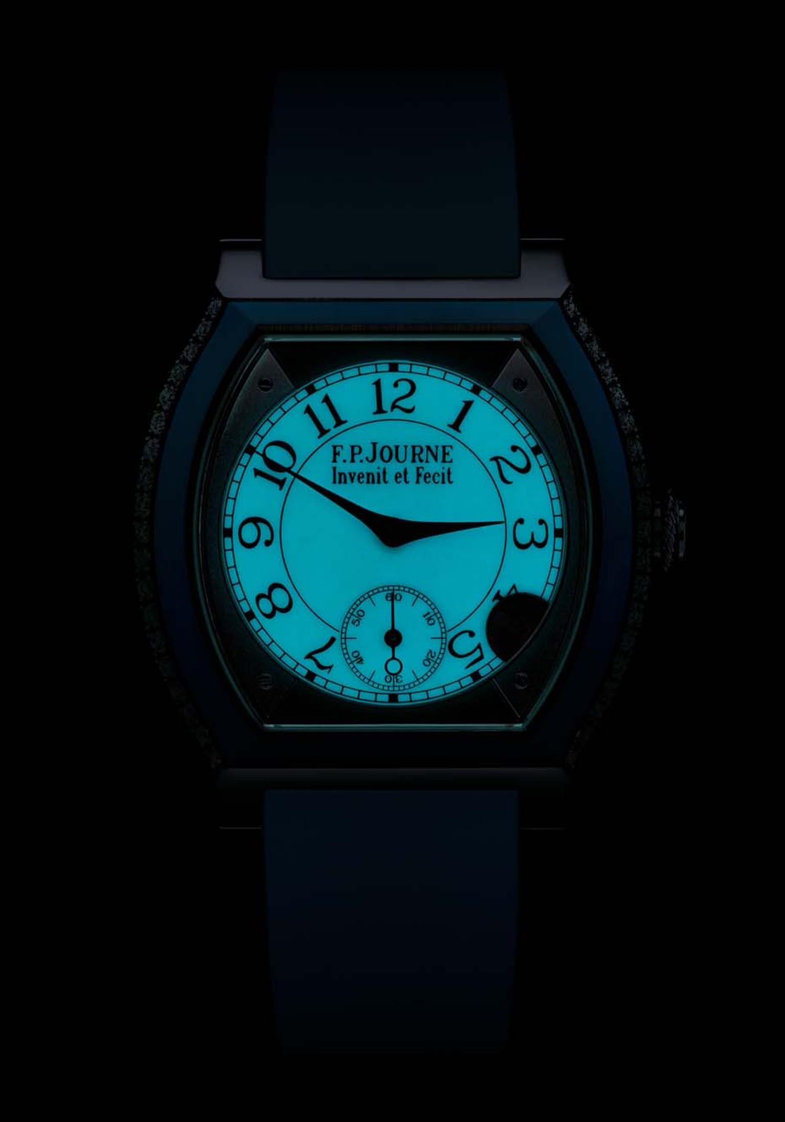 F.P. Journe Élégante luminescent dial