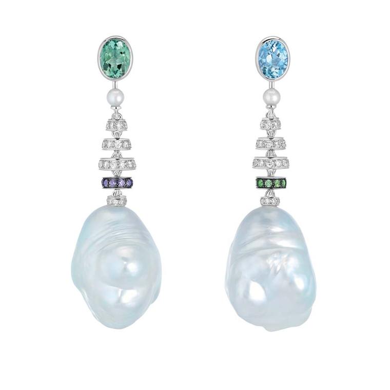 Chanel Perles Baroques earrings, from the new Les Perles de Chanel collection