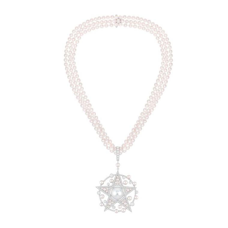 Chanel Comète Perlée necklace, from the new Les Perles de Chanel collection