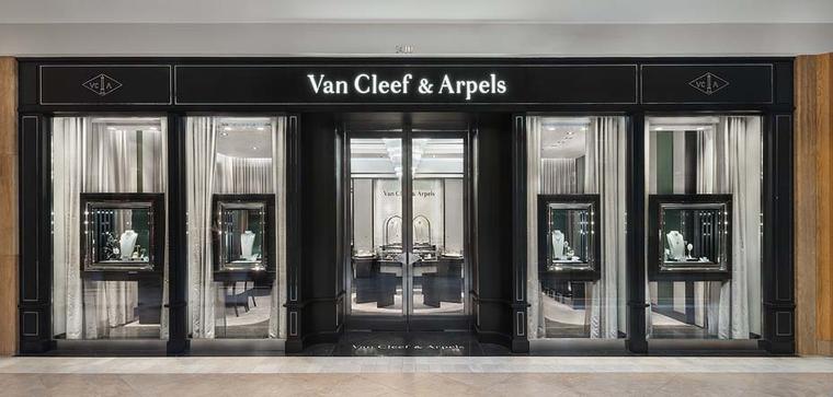 The reopening of Van Cleef & Arpels South Coast Plaza boutique