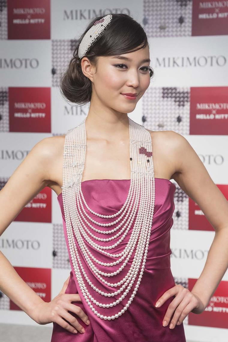 Pearls that purr: Hello Kitty meets Mikimoto in luxury jewellery collection