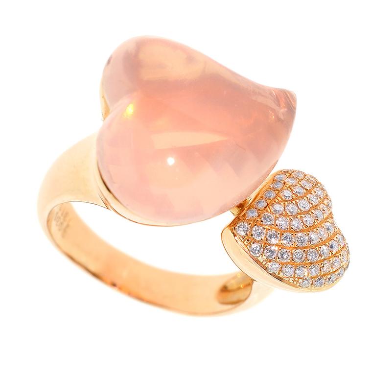 Timothy Roe Fine Jewellery pink heart ring