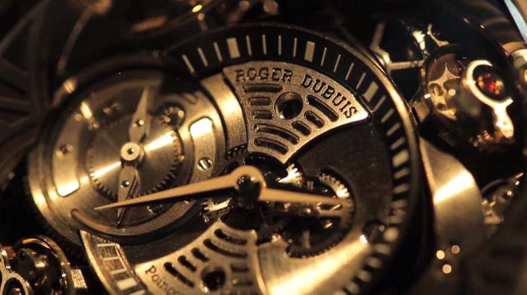 The Roger Dubuis Excalibur Quatuor uses four sprung balances to compensate the effects of gravity