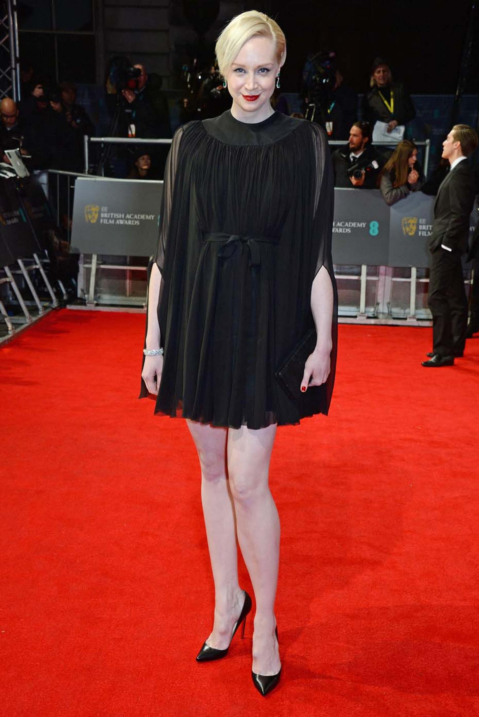 Gwendoline Christie wears David Morris Rose-Cut bangle