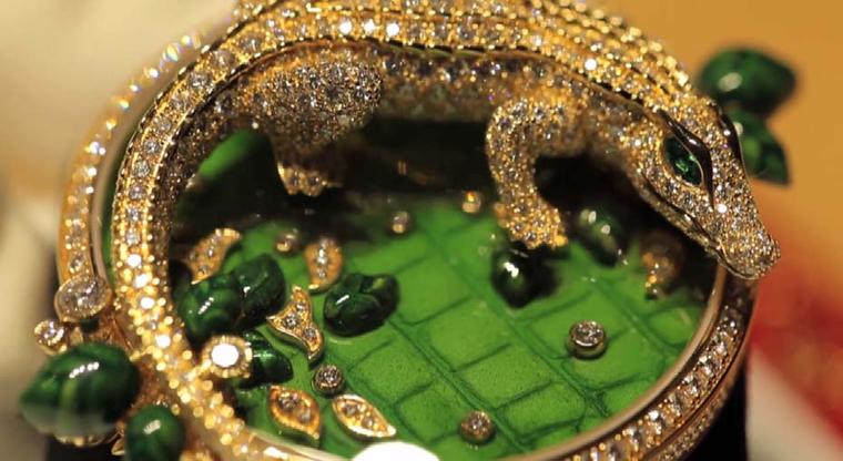 Cartier's Crocodile watch was inspired by the original Cartier Crocodile necklace commissioned by the actress María Félix