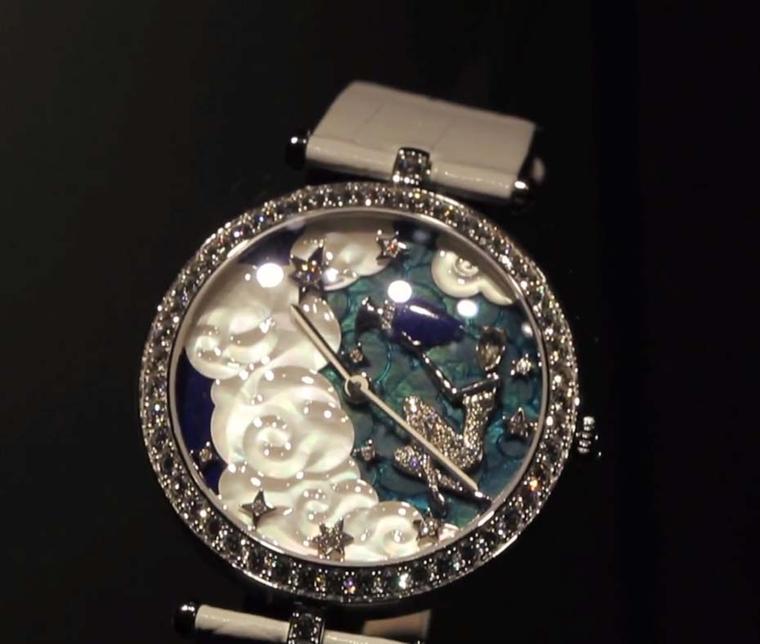 Van Cleef & Arpels Lady Arpels Zodiac Aquarius watch