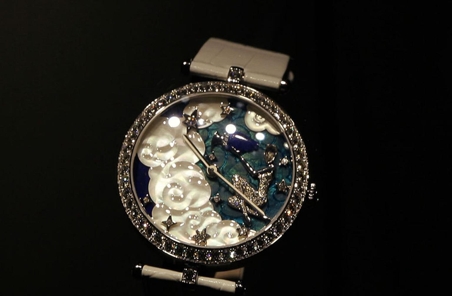 Van Cleef & Arpels Lady Arpels Zodiac Aquarius watch