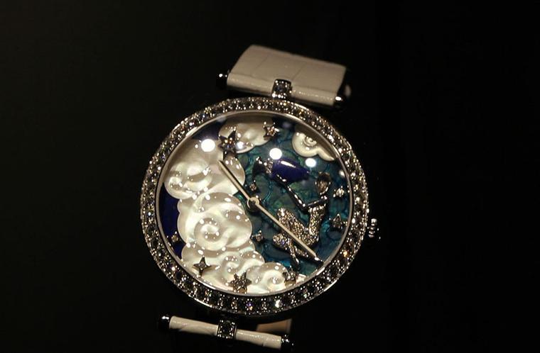 Van Cleef & Arpels Lady Arpels Zodiac Aquarius watch