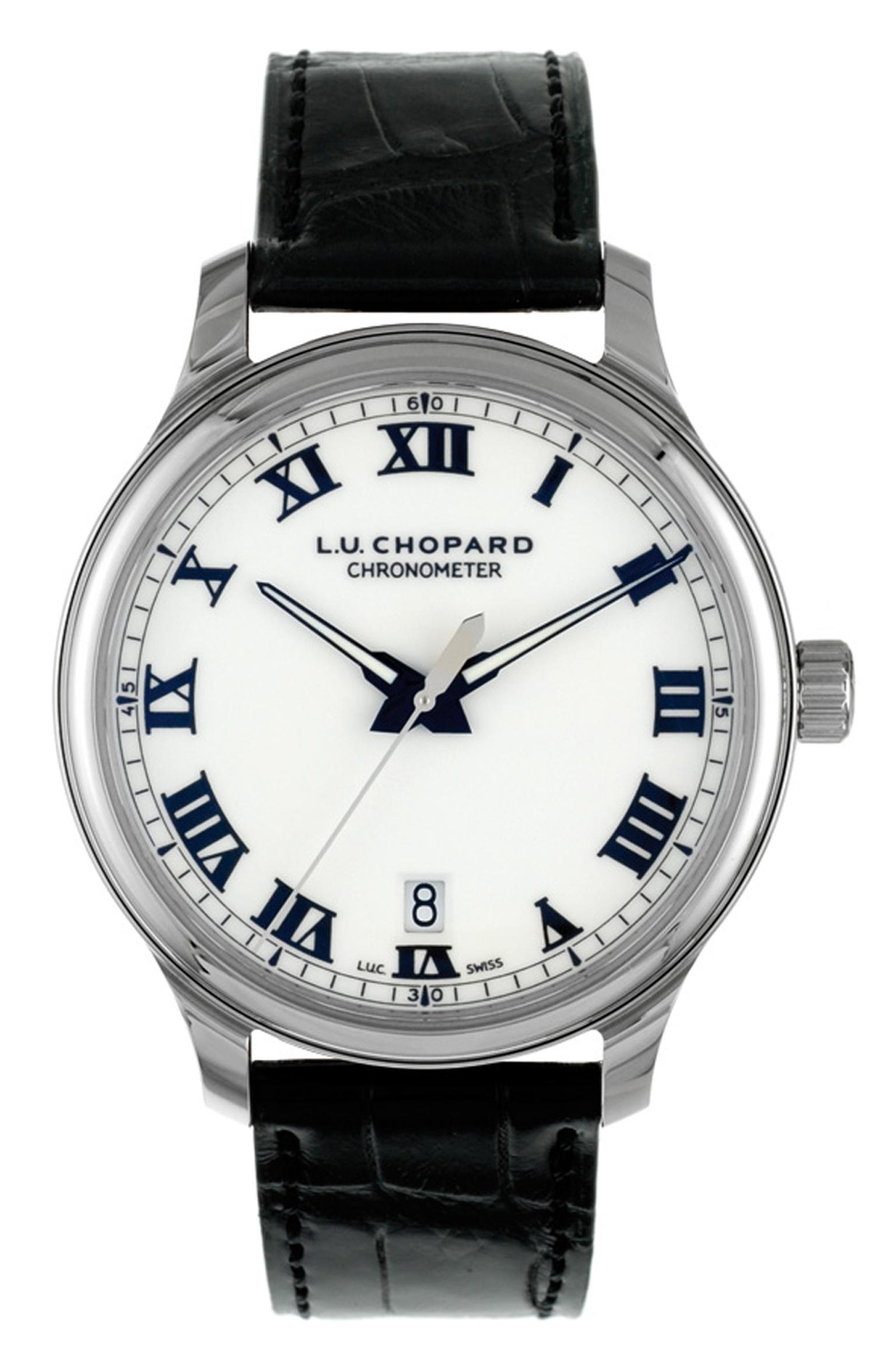 The stainless steel Chopard L.U.C 1937 Classic timepiece worn by Bradley Cooper to the 2014 Oscars