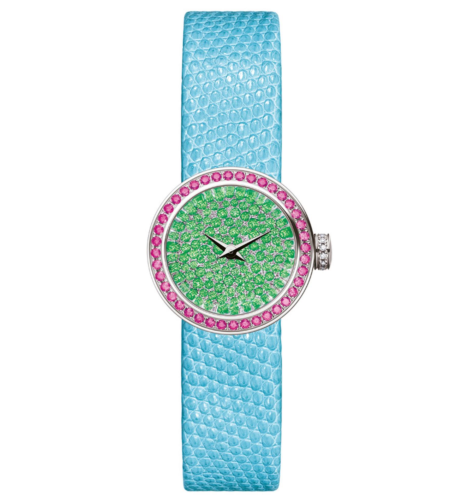 LA-MINI-D-DE-DIOR-SNOW-SET-DIAL-TSAVORITE-GARNETS-19mm