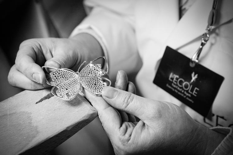 Don a white coat for the day and immerse yourself in a jewellery-making course at L'École Van Cleef & Arpels