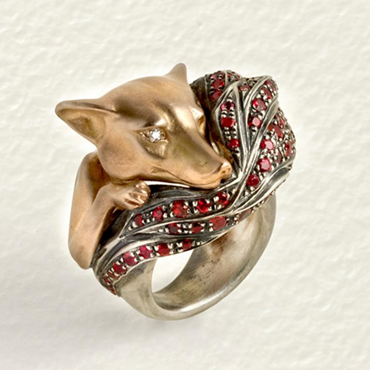 Elvira Cammarata Fox ring.