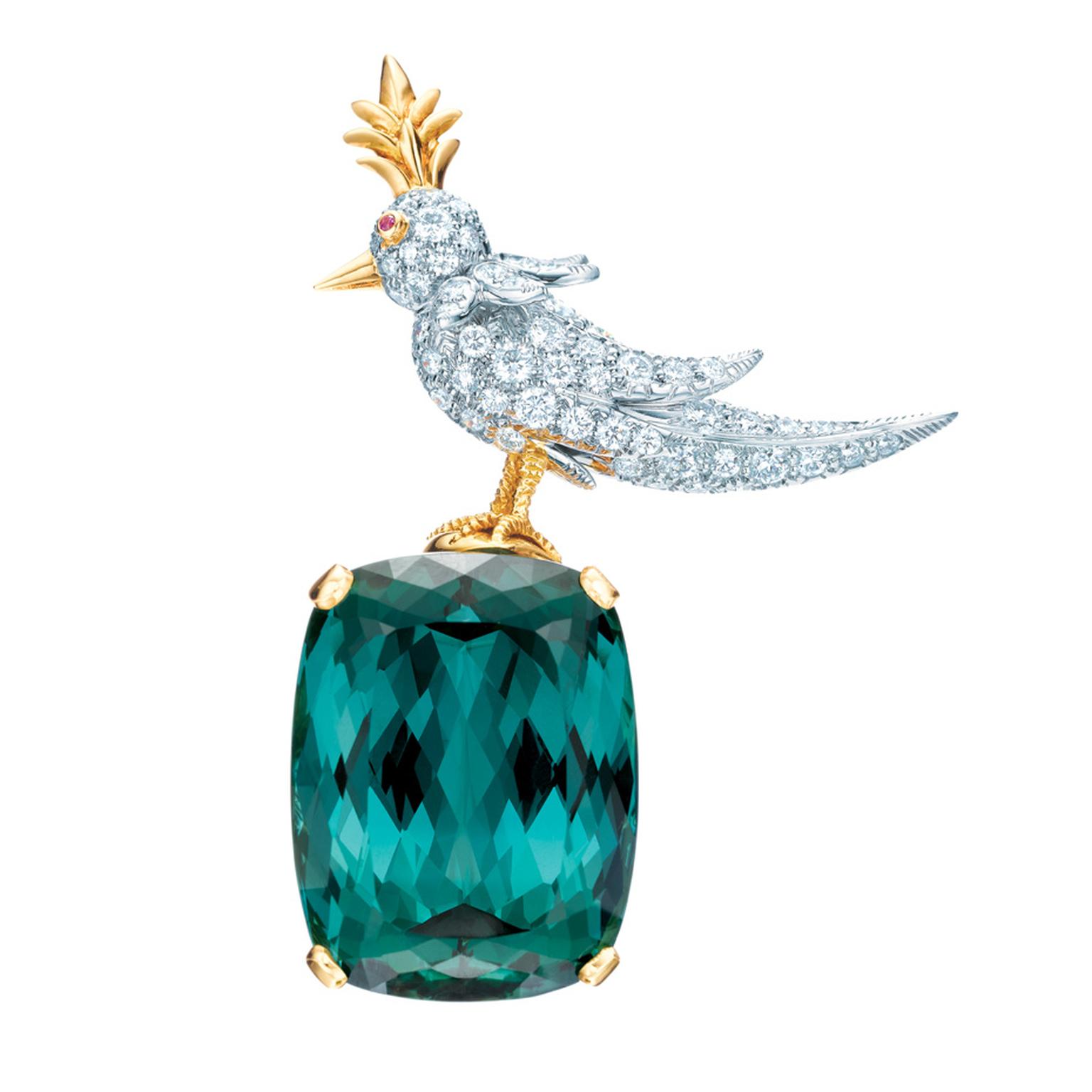 Jean Schlumberger Bird on a Rock Tiffany brooch