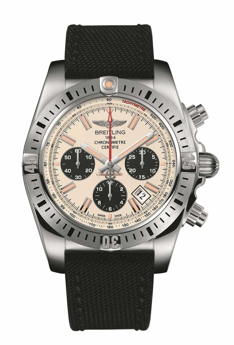 Breitling notches up 30 years of its flagship Chronomat with the Chronomat Airborne, a reproduction of the original, which was made for the Italian air force's aerobatic display team, the Frecce Tricolore