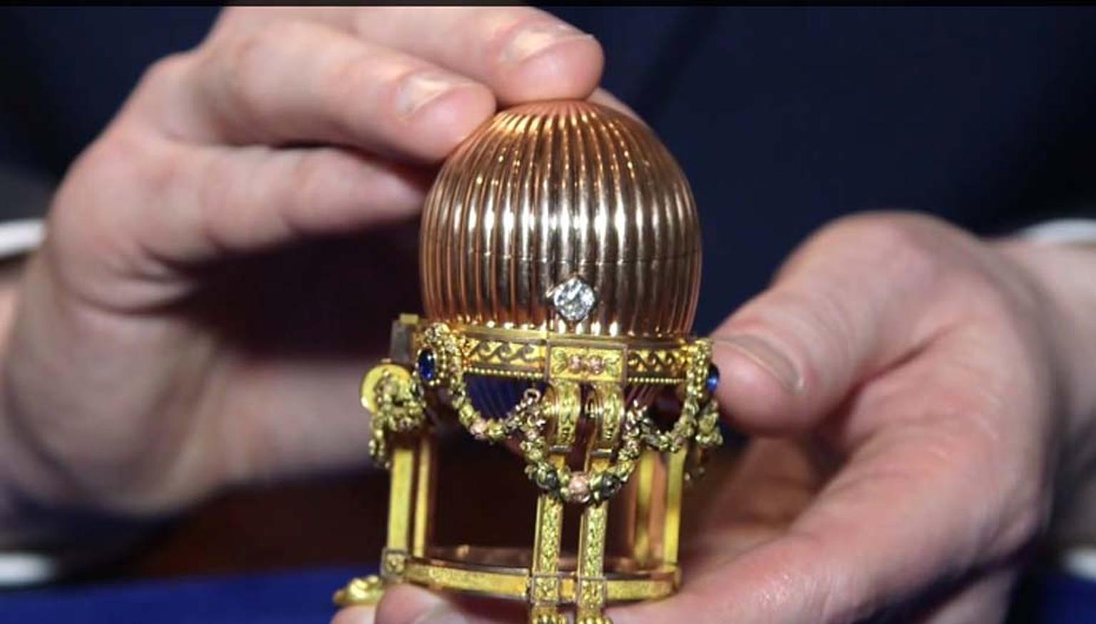 Shaped as a hen’s egg, the Imperial Fabergé Easter Egg is an expression of Easter and the resurrection of Christ.