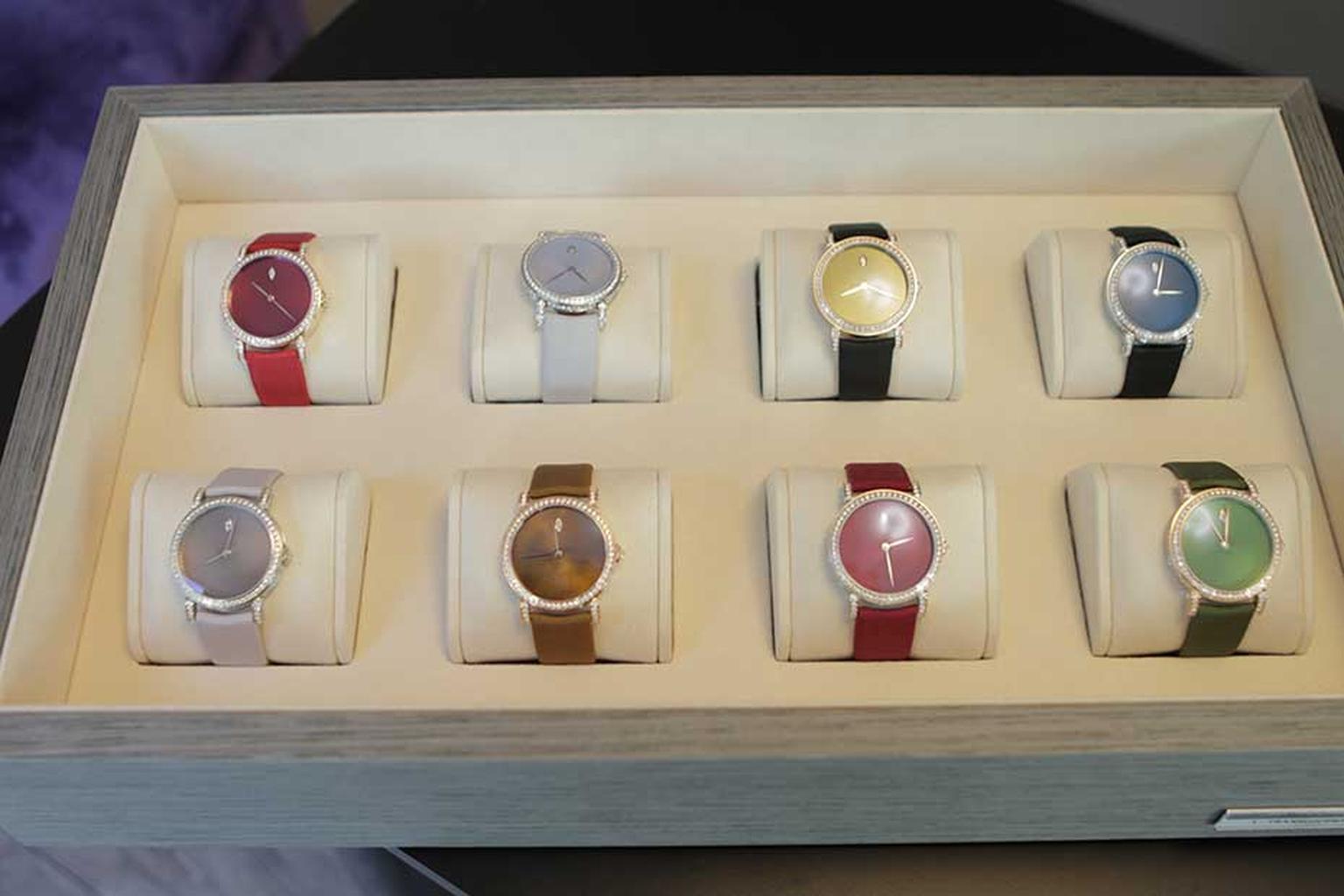 DeLaneau's newest colour offerings for their Rondo Translucent watch range.