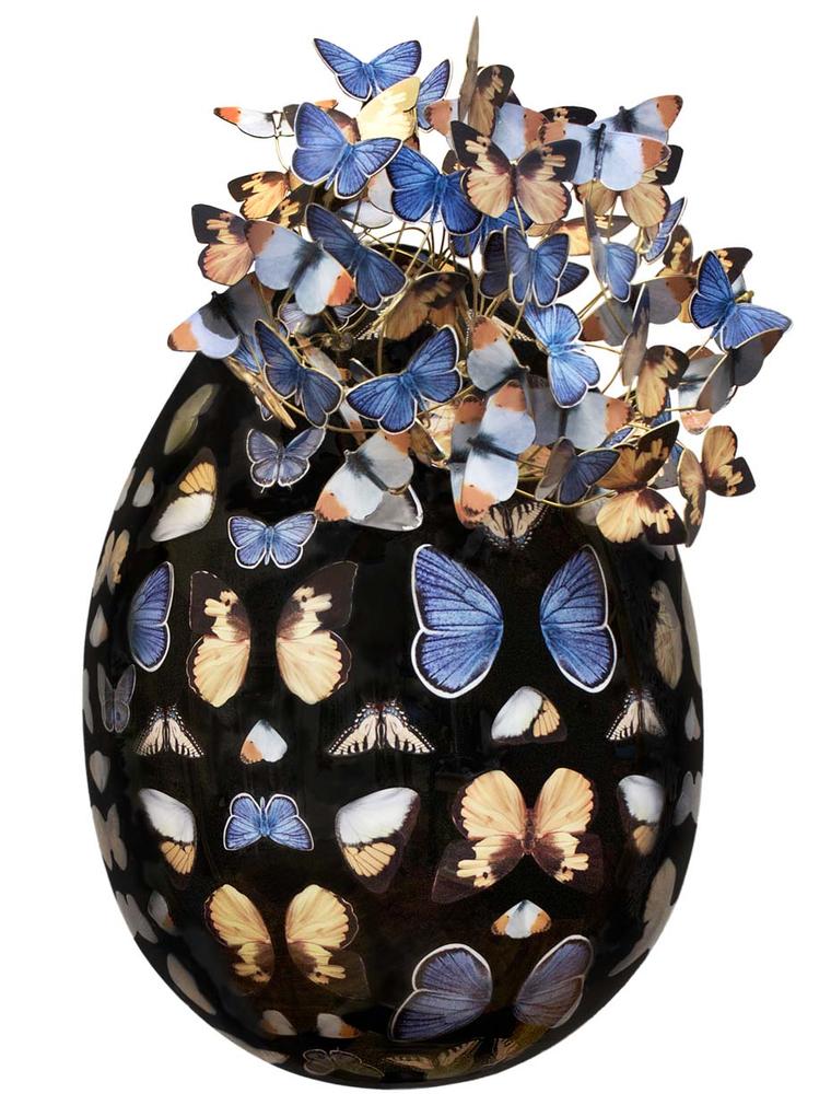 Fabergé Big Egg Hunt Echo Design Egg Sculpture.