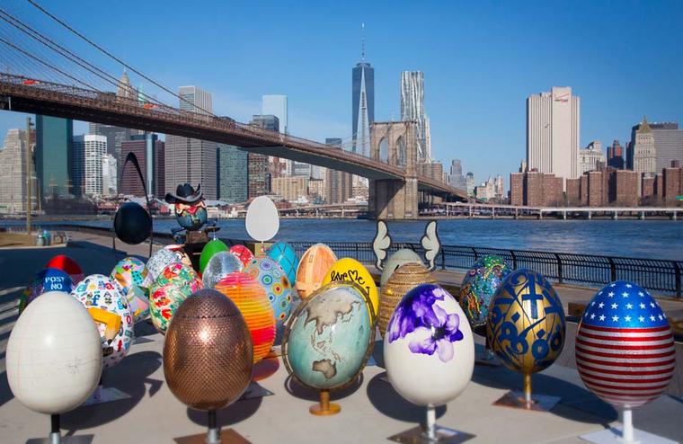 The Faberge NYC Egg hunt: sending New Yorkers on the biggest ever egg hunt this Easter to raise millions for charity