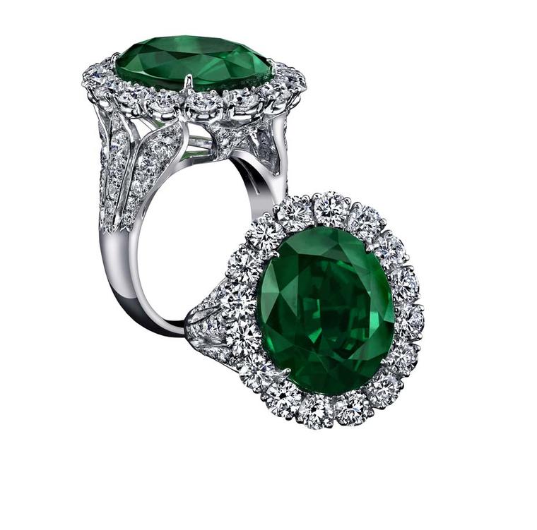 Robert Procop Exceptional Jewels collection 11.54ct Emerald Royal ring