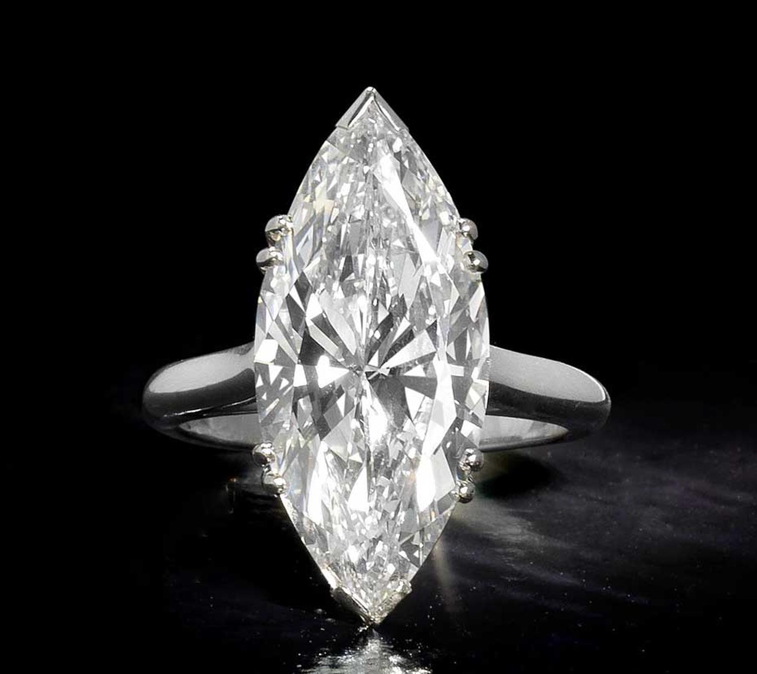 Lot 193, an 8.97ct diamond ring by Piaget (estimate: £250,000-£350,000)