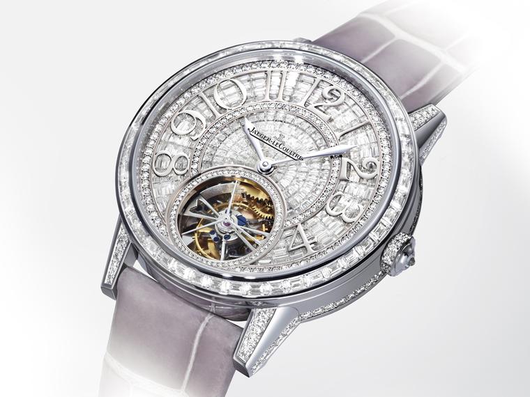 The show-stopping Jaeger-LeCoultre Rendez-Vous Tourbillon Haute Joaillerie is a marvel of gem-set mastery that matches the mechanical prowess of the movement
