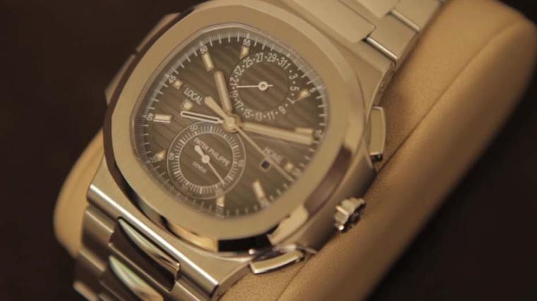 Thierry Stern fondly remembers his first Patek Philippe watch, which was the same shape as the newest Patek Philippe Nautilus, with its new travel time movement