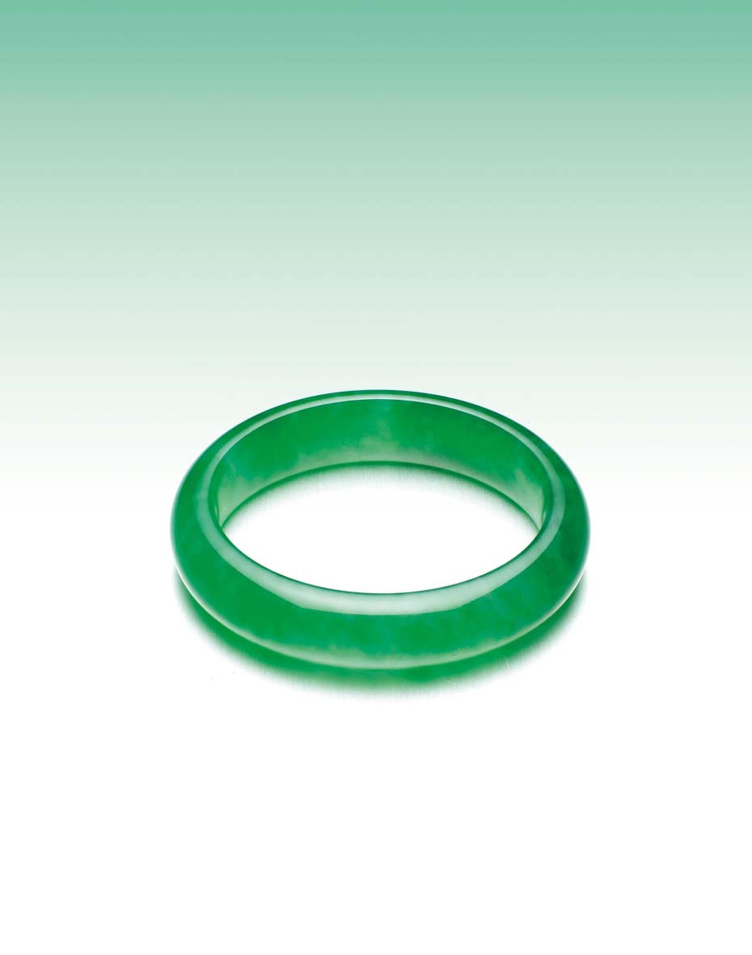 Jadeite bangle (estimate: US$3.8-6.5 million)