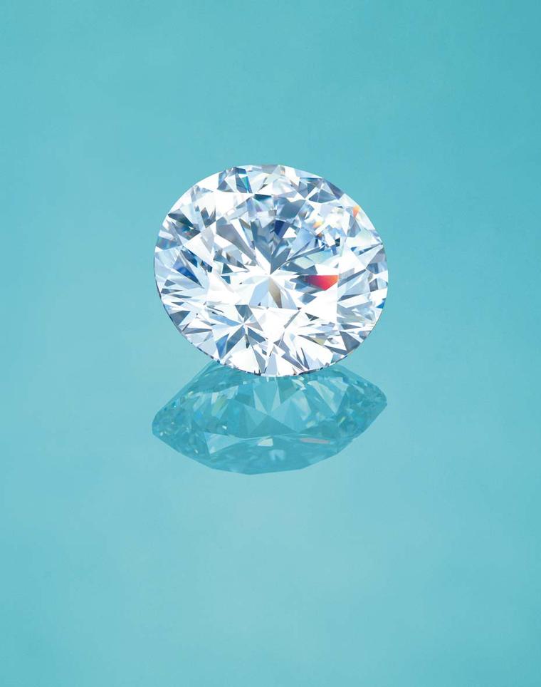 Christie's Hong Kong unmounted brilliant-cut diamond graded as 'D Flawless,' the highest accolade for colour and clarity with no internal or external imperfections. (estimate: US$4,000,000-6,500,000).