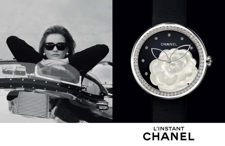 Chanel Mademoiselle Prive watch. © CHANEL Horlogerie
