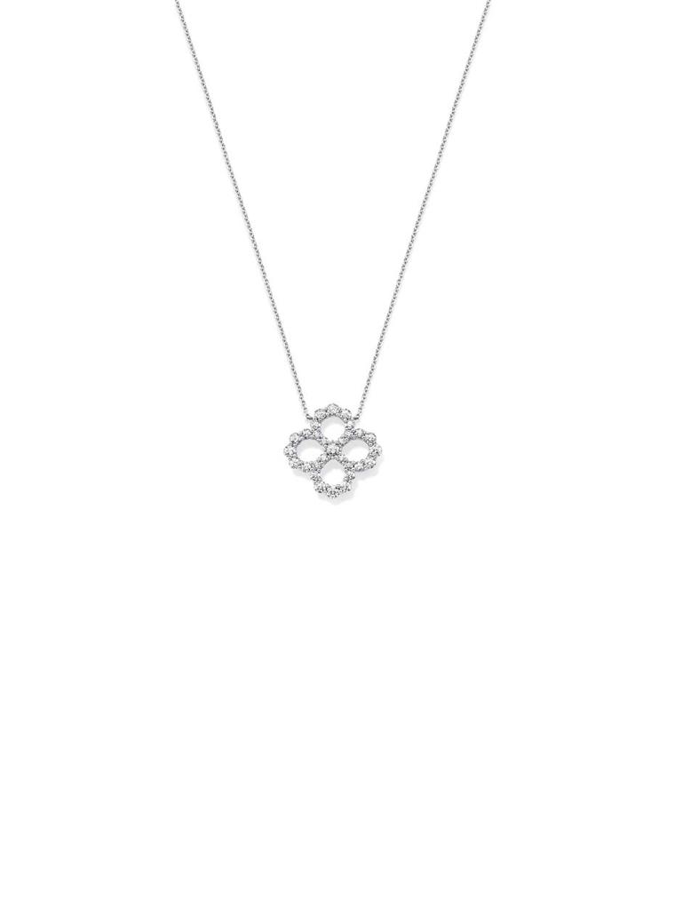 Harry Winston platinum Diamond Loop collection necklace.