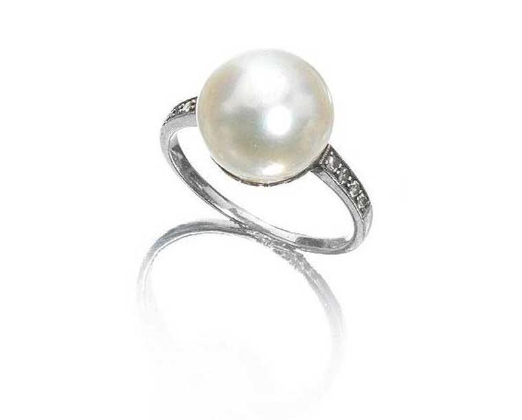 A single natural pearl measuring 11.5mm, mounted as a ring, sold at Bonhams London in April 2014 for £30,000, 10 times its upper estimate.