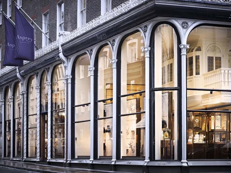 Spread across five Georgian townhouses, Asprey has been based at the New Bond Street premises for 160 years.