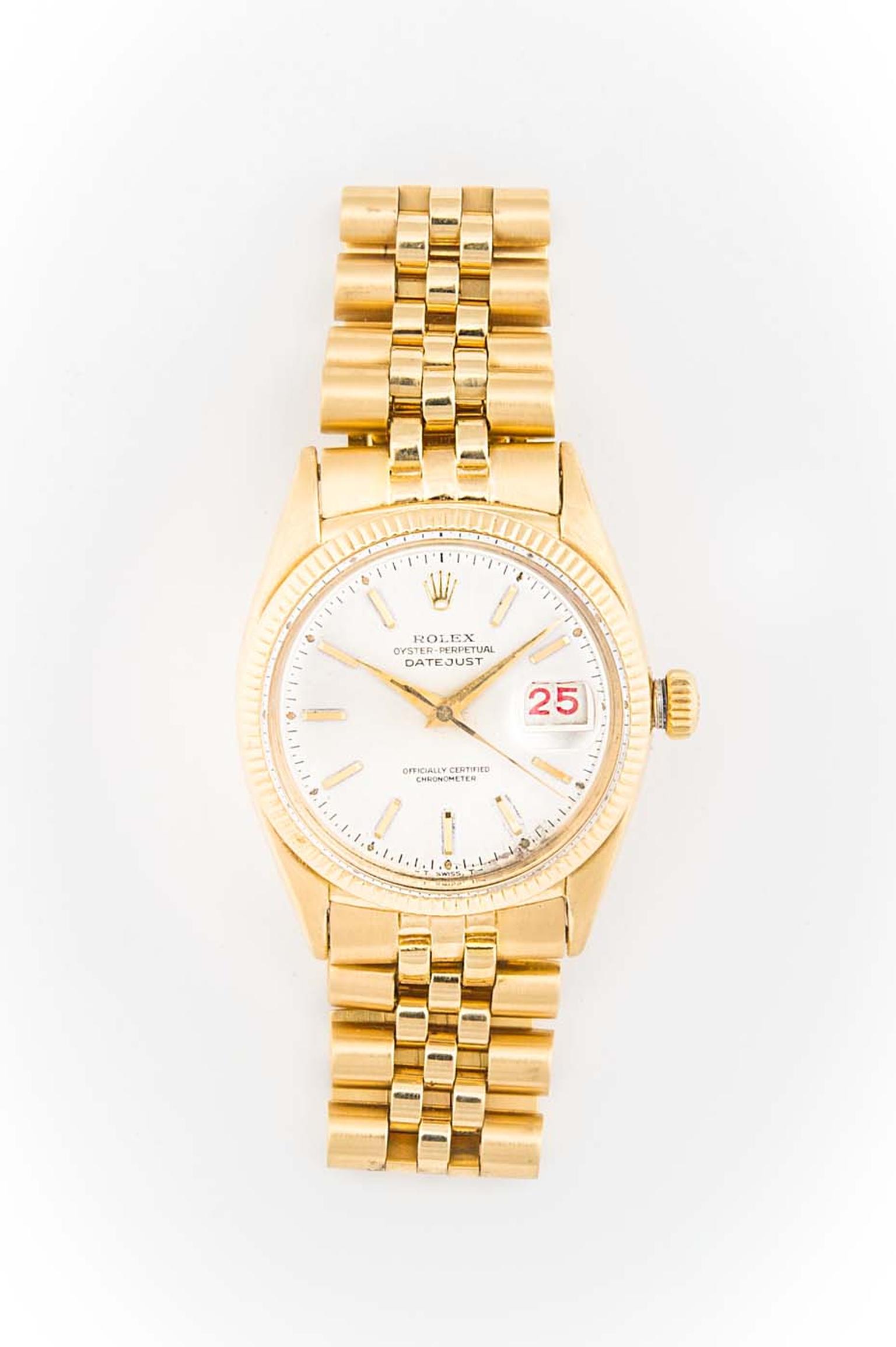 A Rolex gold Datejust watch that once belonged to the 34th President of the United States, Dwight D Eisenhower, is expected to fetch US$1 million when it is sold this September by RR Auction in Boston, Massachusetts.