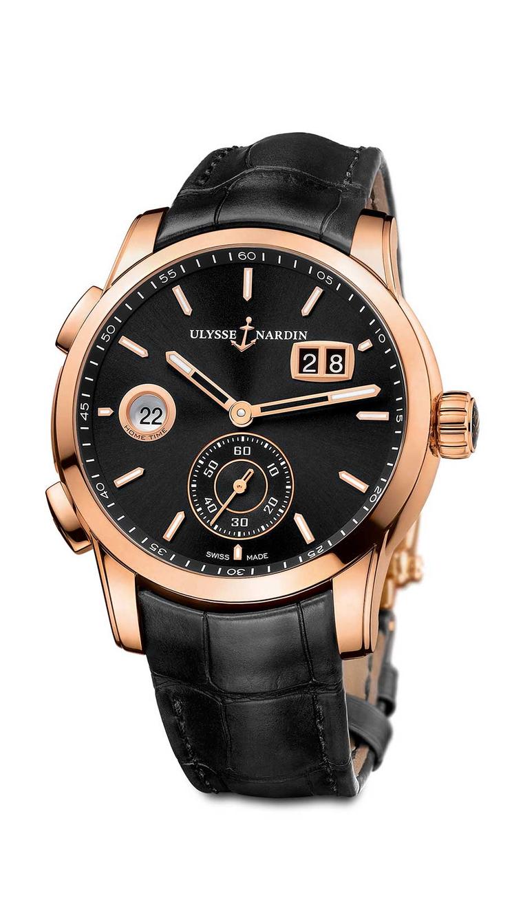 Ulysse Nardin 2014 Dual Time Manufacture watch.
