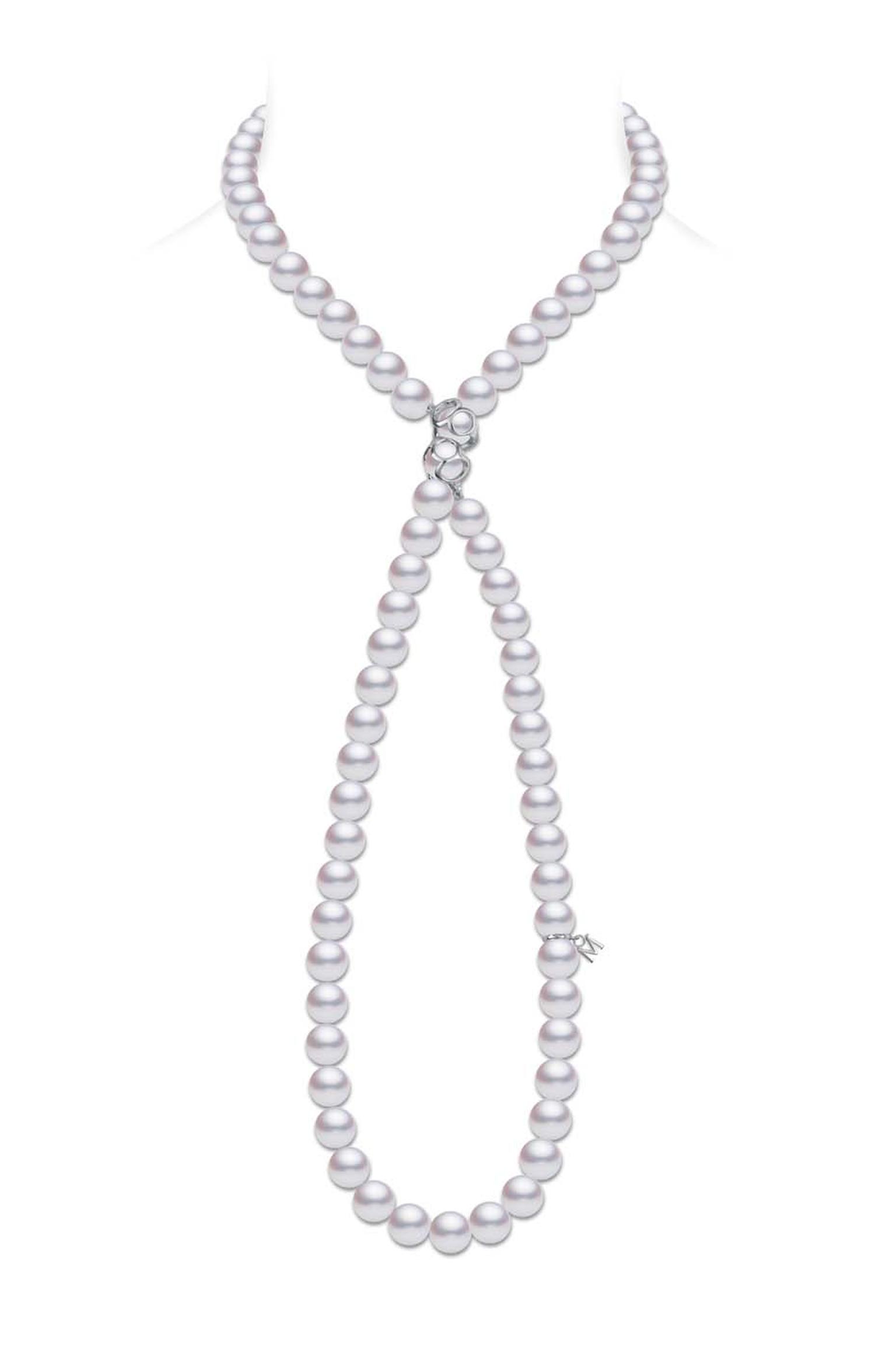 Mikimoto's Double Eight necklace is available from the pearl jeweller's New Bond Street Boutique and Harrods Fine Jewellery Room.