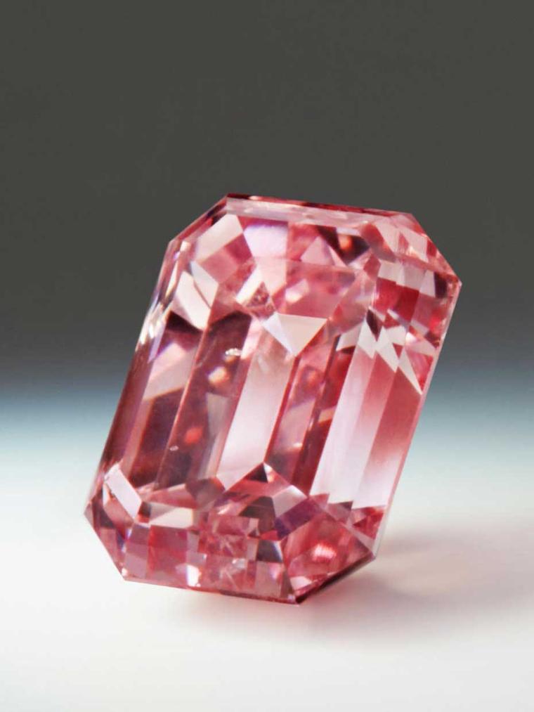 The Argyle Toki, from the Argyle Pink Diamonds Tender 2014, is a 1.59ct emerald cut Fancy Intense Purplish Pink diamond, named after the Toki, a rare Japanese bird with delicate pink underwings.