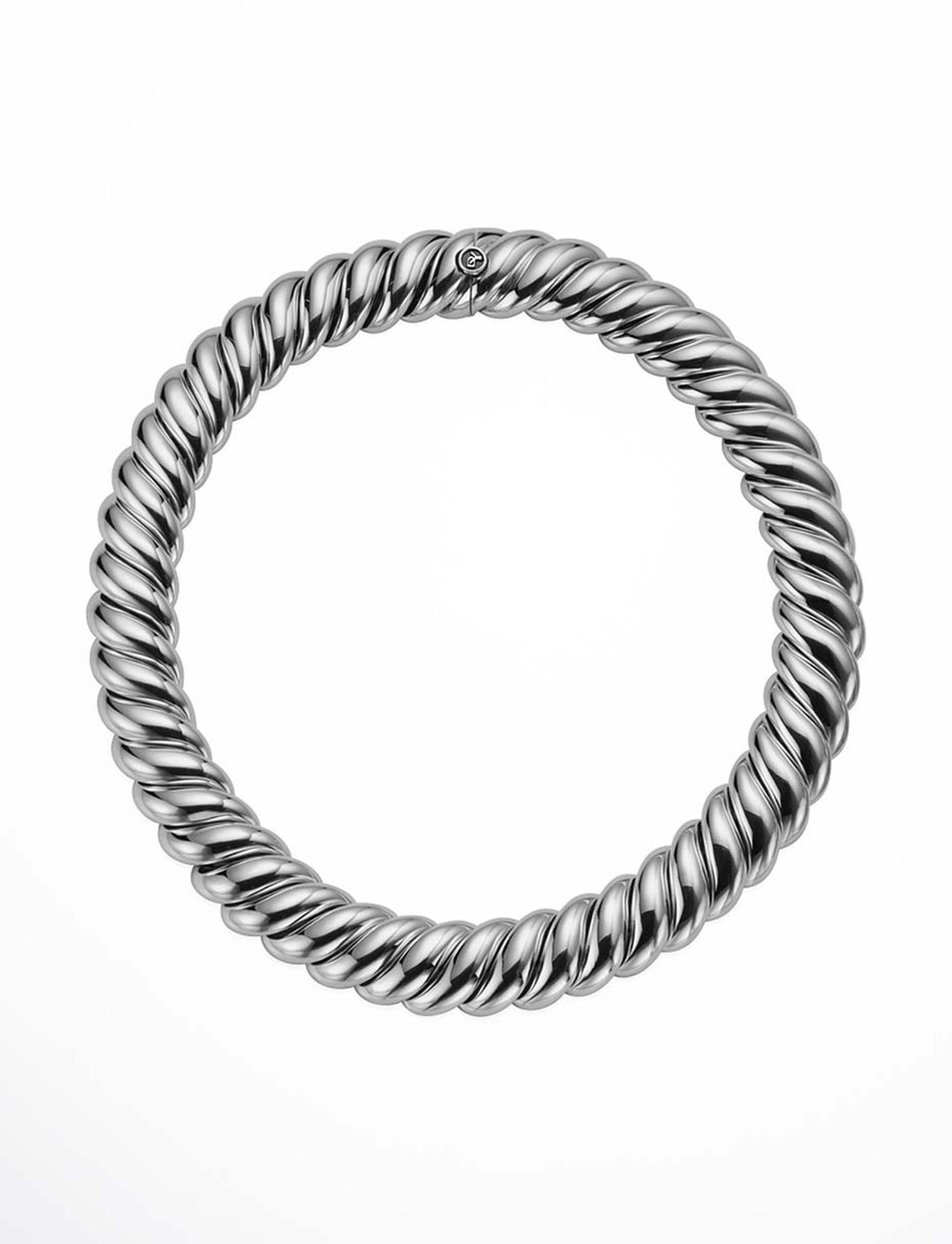 David Yurman Hampton Cable necklace in sterling silver ($2,950).