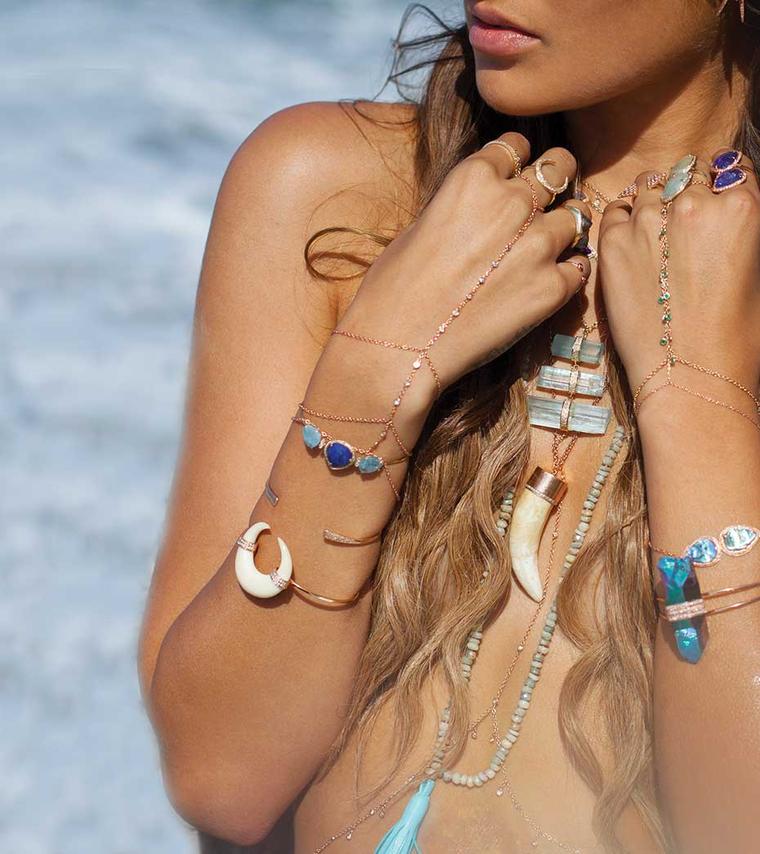 Jacquie Aiche jewellery: sexy bohemian jewels to be draped across the body