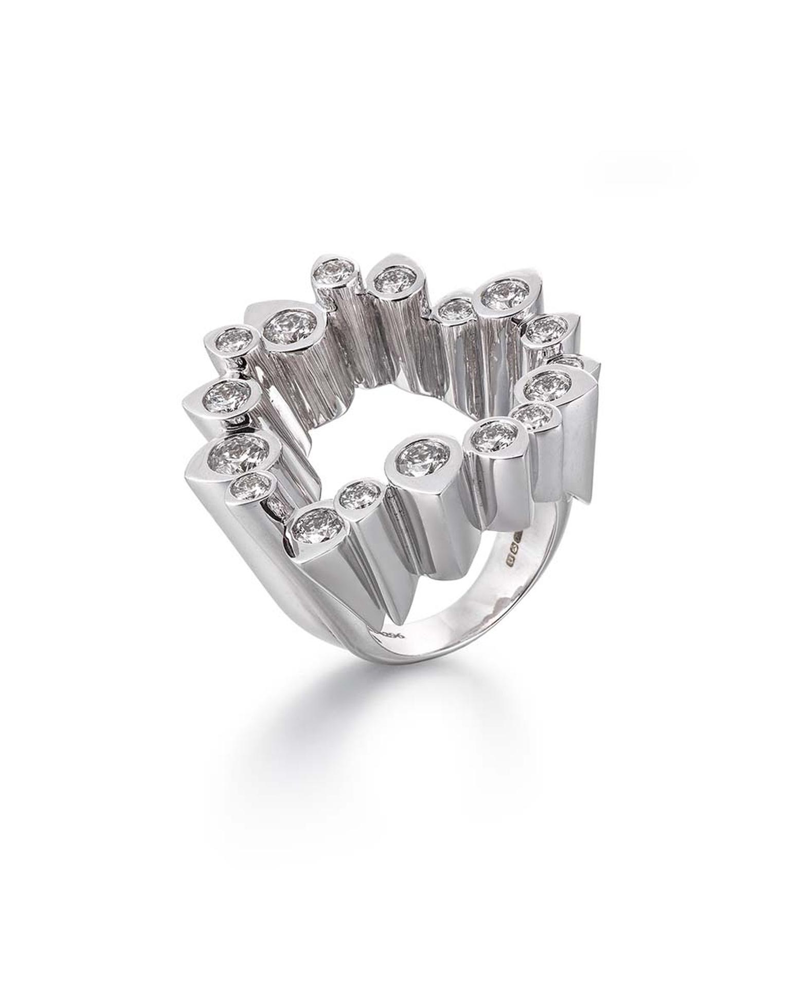 Hannah Martin Ring of Fire diamond ring (£21,200).