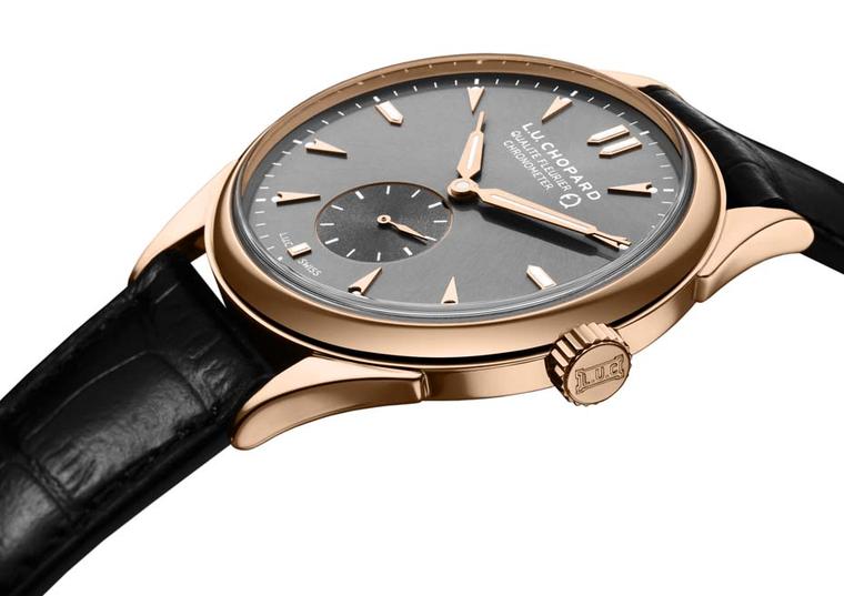 The elegant Chopard L.U.C Qualité Fleurier automatic 39mm rose gold watch features not one but three separate certifications of excellence.