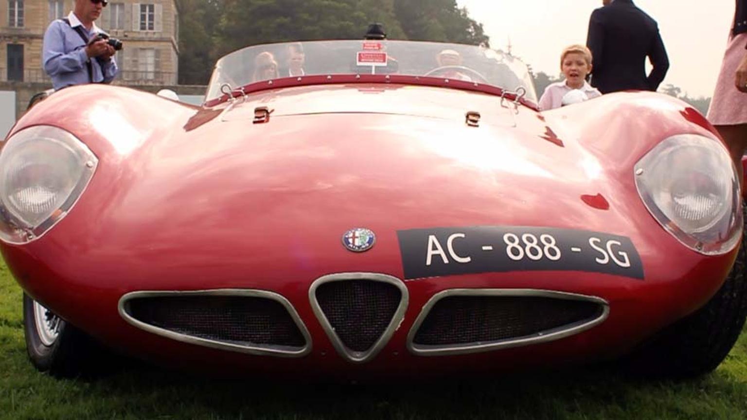 Just one of the vintage cars that participated in the inaugural Richard Mille-sponsored Chantilly Arts & Elegance event, set in the grounds of Chantilly.