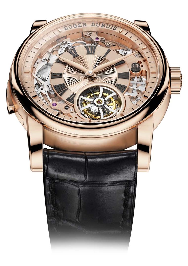The Roger Dubuis Hommage Minute Repeater Tourbillon Automatic watch, set to be unveiled at Watches&Wonders in Hong Kong, is limited to 20 pieces and celebrates the Swiss watchmaker's 20th anniversary.