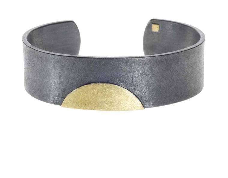 Todd Reed bracelet for men in gold and silver.