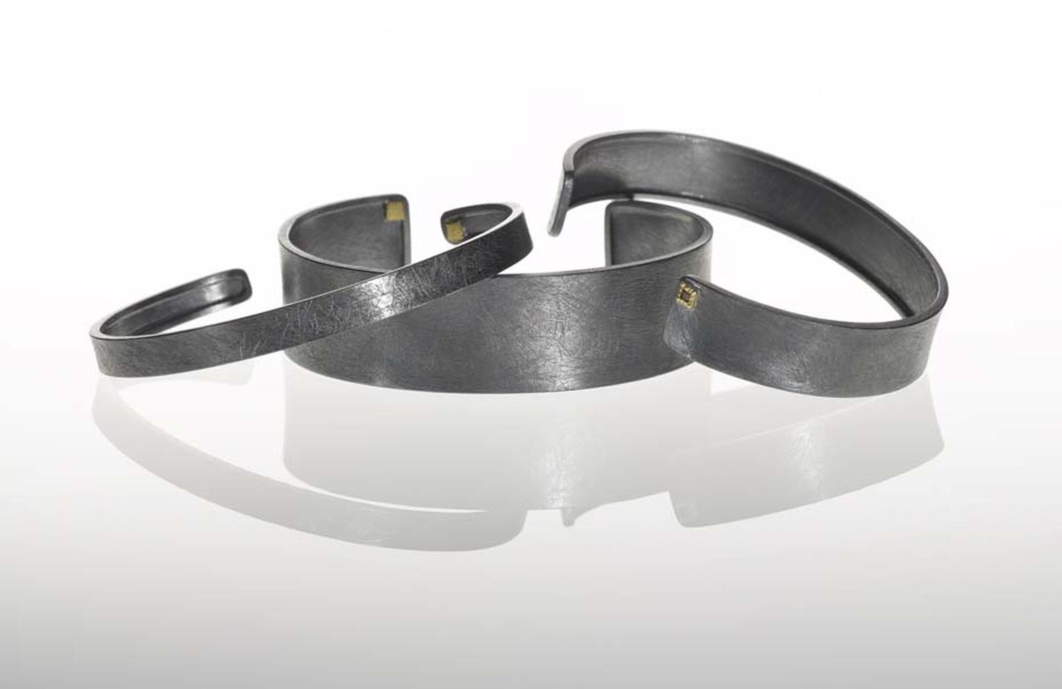 Todd Reed sterling silver bracelets for men.