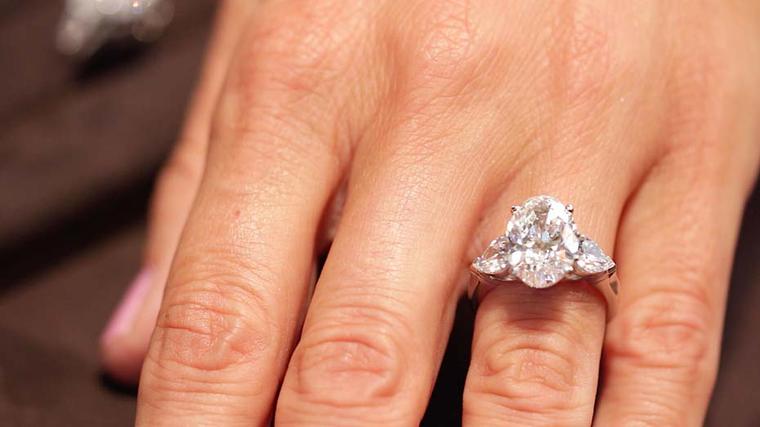 There are diamond shapes to suit every size and shape of hand. For example, a pear cut has the effect of elongating the fingers while the brilliant cut suits all types of hands.
