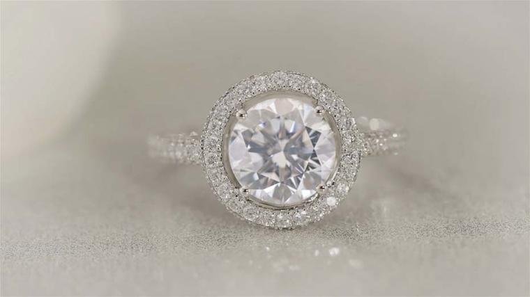 The first C that Maria explains is cut, an all-important factor that determines both the shape and brilliance of a diamond. Diamonds come in many shapes, including popular cuts such as the brilliant-cut (pictured) as well as the emerald, pear and cushion.