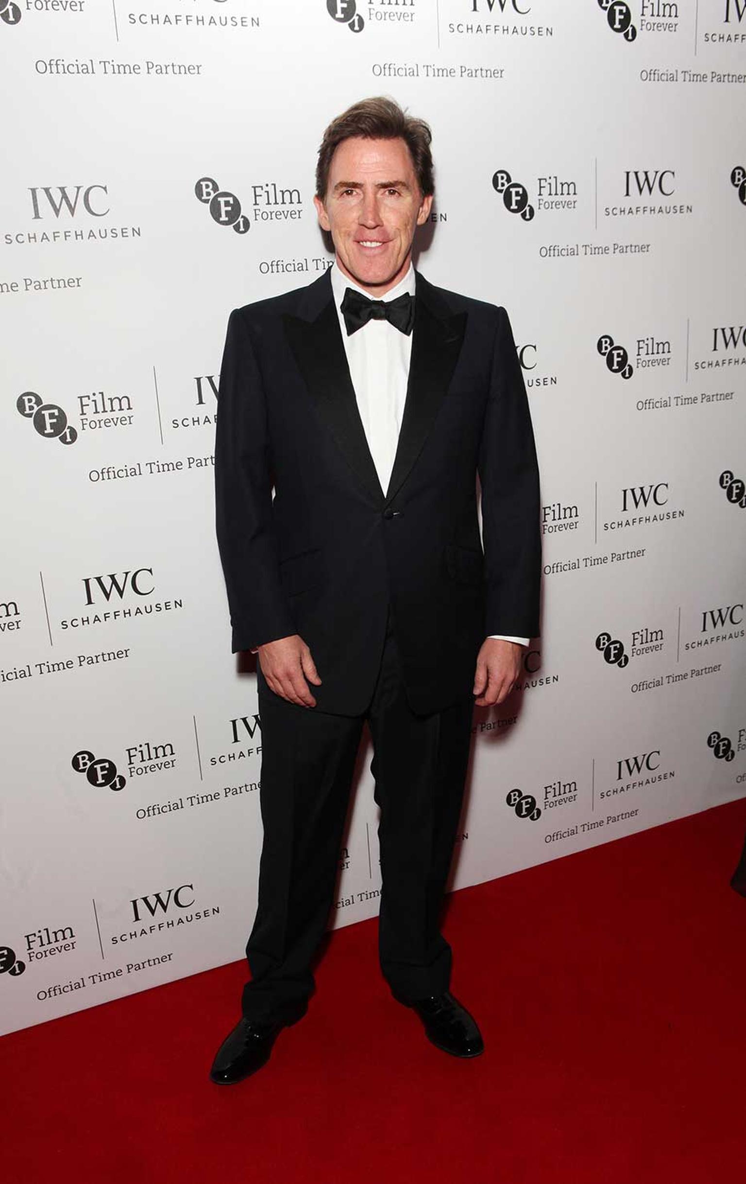 British comedian Rob Brydon, who sang and joked throughout the IWC Gala Dinner, led the entertainment. Image by: IWC/David M. Benett/Getty Images